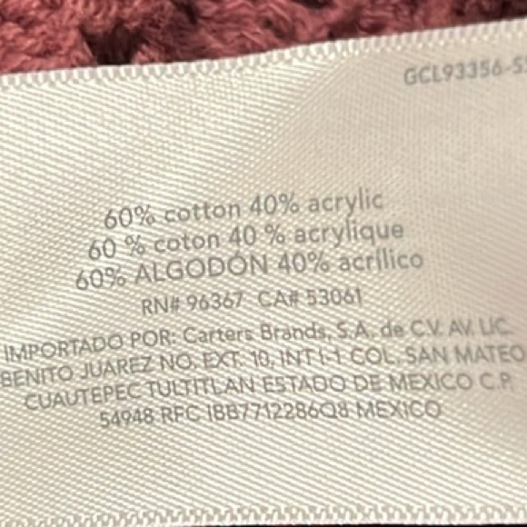 OshKosh B’gosh Cardigan / Sweater in Brick, Size 14, EUC - Picture 14 of 17